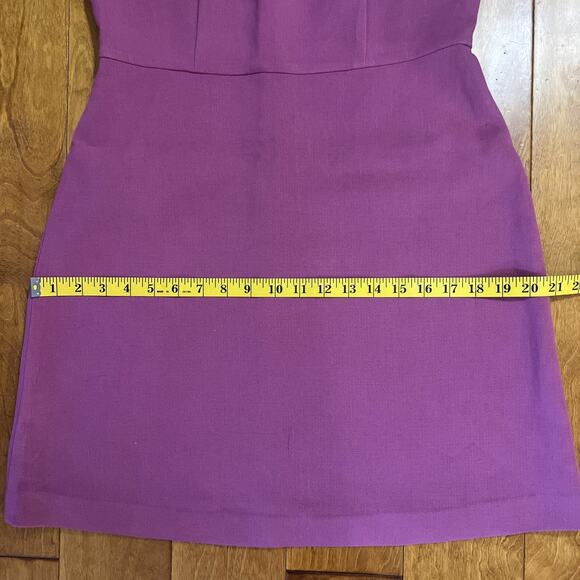 LOFT A-line Dress Size 8P Pink Sleeveless Fit & Flare Work Event Preppy - Picture 6 of 10